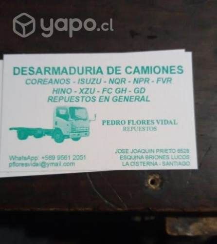 Caja de cambios hino