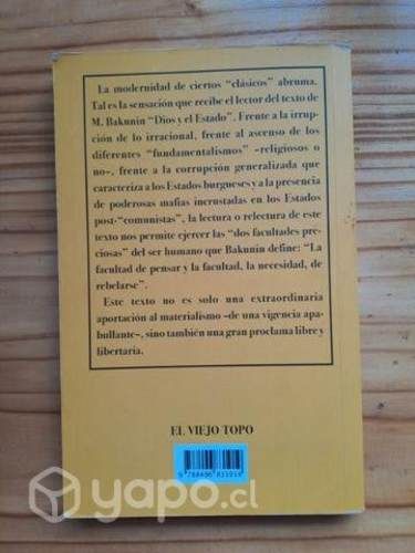 Bakunin Dios y el Estado