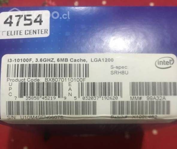 Procesador Intel core I3