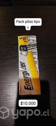 Pilas tipo c
