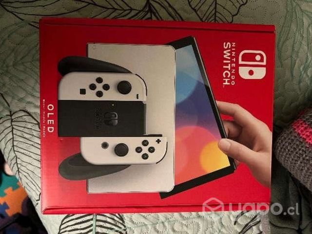 Nintendo switch oled con boleta