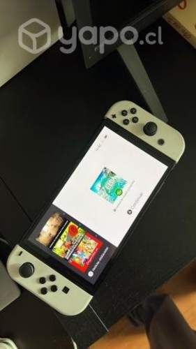 Nintendo switch oled con boleta
