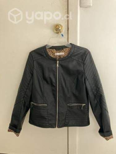 Chaqueta de cuero sintetico Talla M