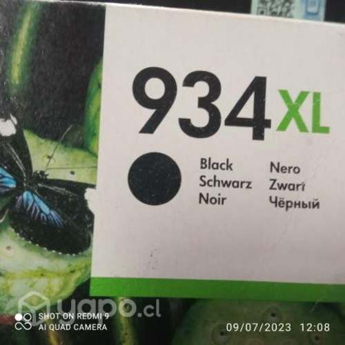 Tintas HP diversos modelos originales de alta