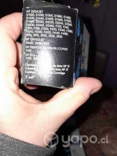 Tinta HP 21_ 22