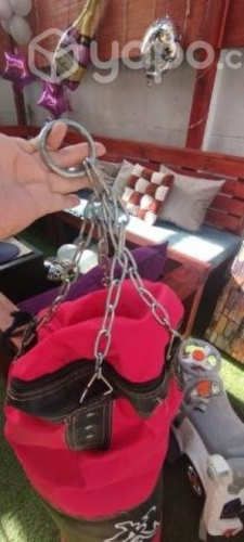 Saco boxeo+ guantes+relleno