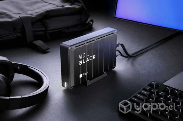 Disco duro externo Western Digital 8TB negro