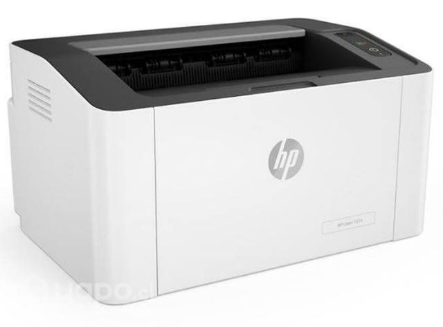 Impresora Laser HP 107A, A4, Blanco y Negro