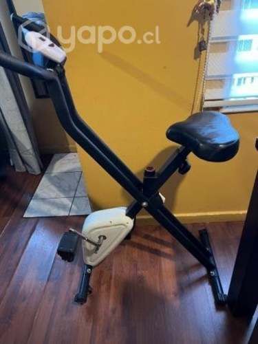 Bicicleta estática plegable
