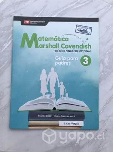 Libros Matemática Marshall Cavendish 3 básico