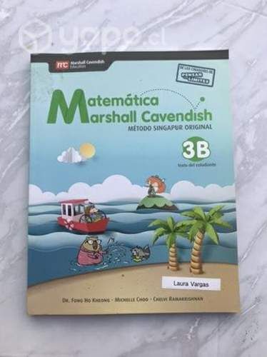 Libros Matemática Marshall Cavendish 3 básico
