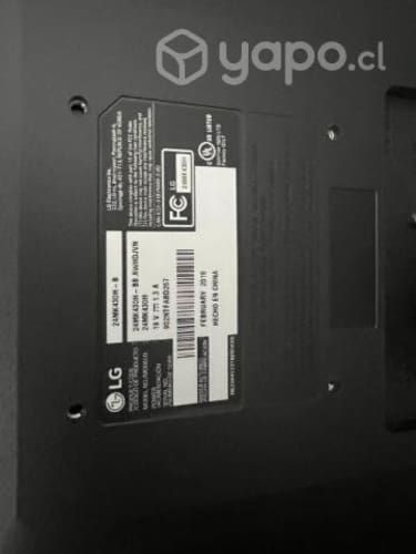 Monitor LG 24 pulgadas