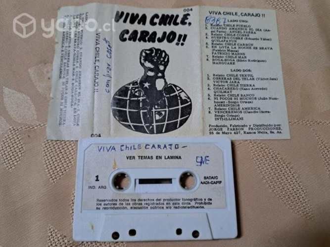 Mt308: tape viva chile, carajo