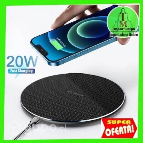 Cargador De Celular Inalambrico 2A 20W Smartphone