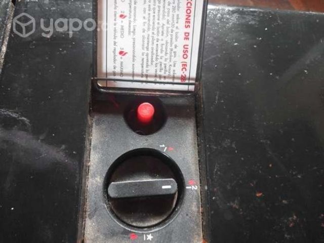 Estufa a gas 15 kilos con regulador