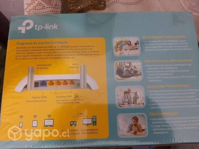 Router Inalámbrico N 300Mbps TP LINK