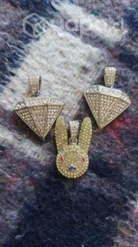 Colgantes collar, Polera XL hombre y gorro y aro