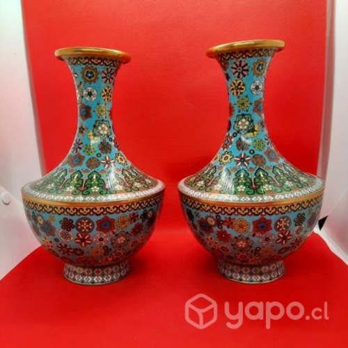 Jarrones Cloisonné