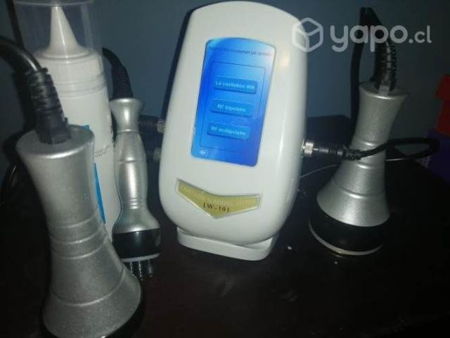 Maquina Cavitación 40K + Radiofrecuencia 3 En 1