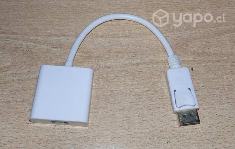 Adaptador Puerto DisplayPort macho a HDMI hembra B