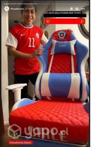 Silla Gamer Modelo Selección chilena