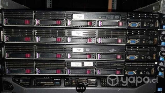 Servidores Reacondicionados HP DL360 G7, con 64Gb