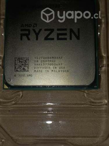 Cpu amd ryzen 7 2700 4,1 ghz 8 nucleos,16 total