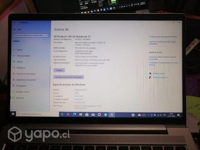 Notebook HP PROBOOK 440 G8 11TH GEN