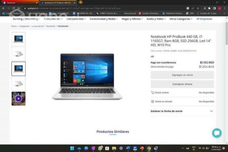 Notebook HP PROBOOK 440 G8 11TH GEN