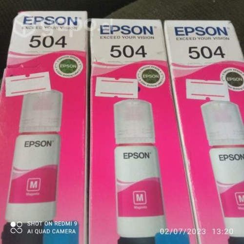 Tintas Epson 504 colores originales