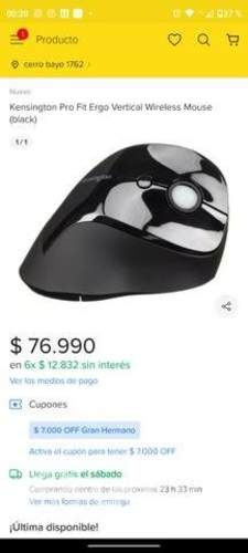 Mouse ergonómico Kensington