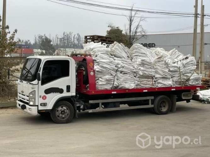 Camion Grua Auto Cama hidraulica