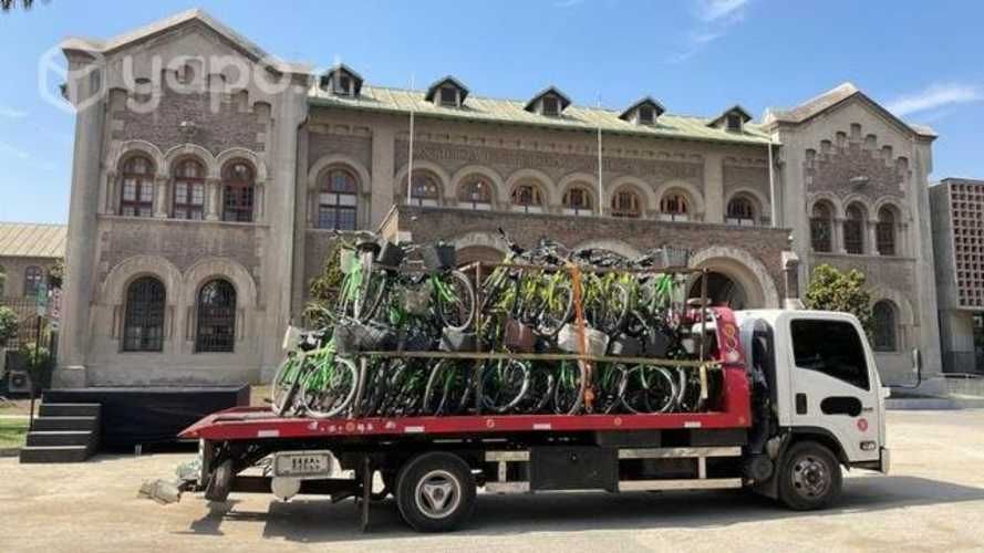 Camion Grua Auto Cama hidraulica