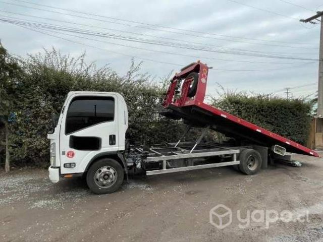 Camion Grua Auto Cama hidraulica