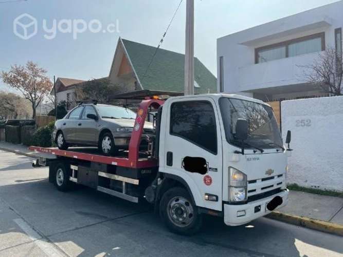 Camion Grua Auto Cama hidraulica