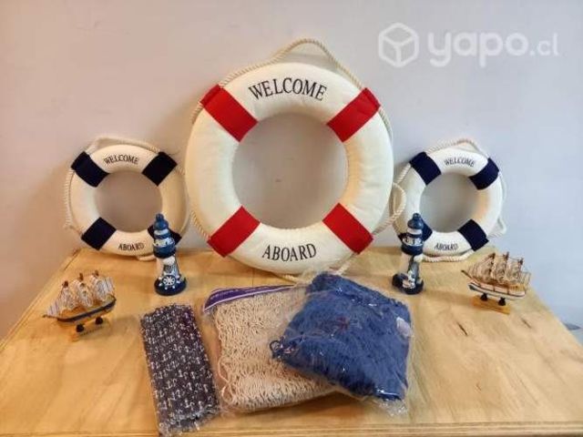 Set decorativo marinero bajo el mar candy bar