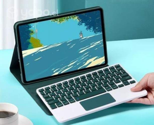 Tablet Lenovo tab P11+teclado alternativo+lam vidr