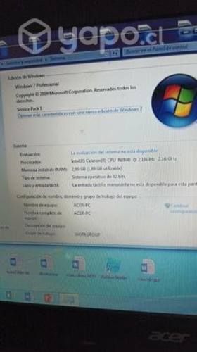 Notebook win 7