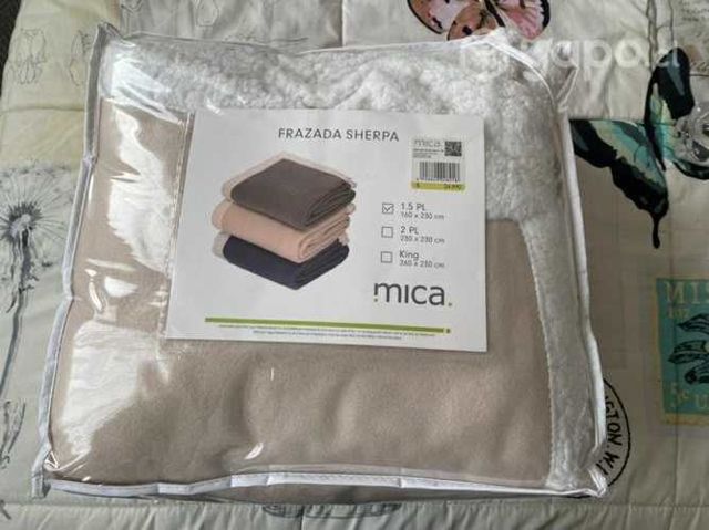 Frazada Sherpa 1,5 plaza