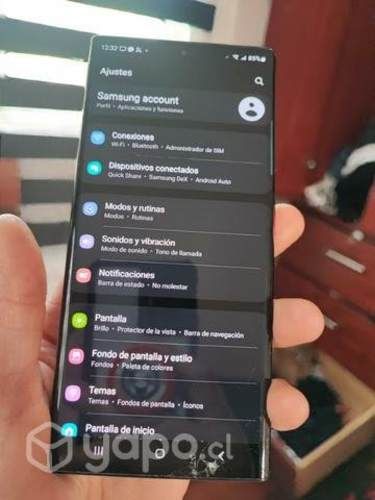 Note 20 ultra detalles