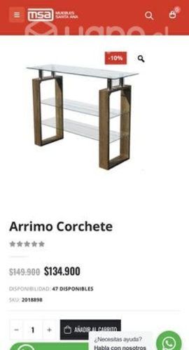 Arrimo Mueble Santa Ana