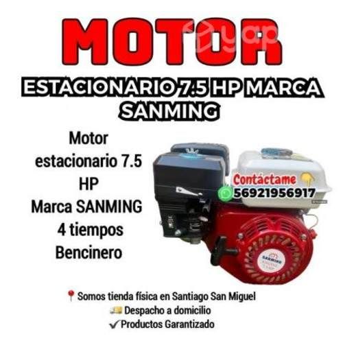 Motor estacionario 7.5 hp marca sanming