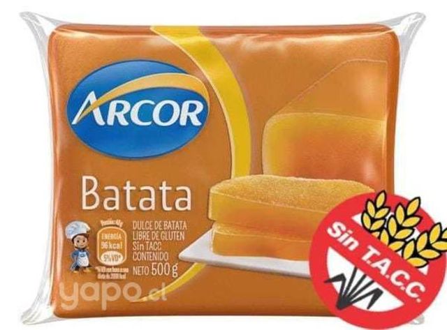 Dulce de batata Alcor 500 gramos