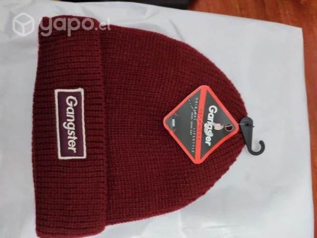 Gorro Beanie Burdeo - Azul