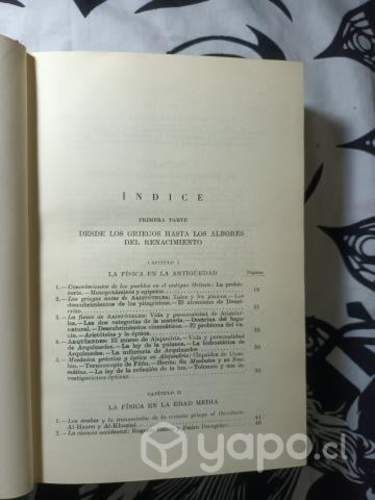Historia de la Física de Desiderio Papp