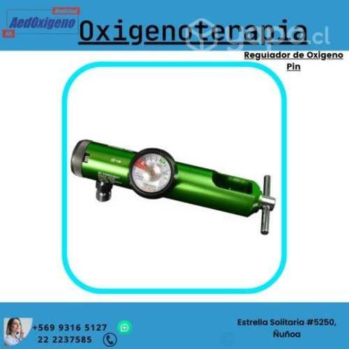 Regulador de Oxigeno Pin