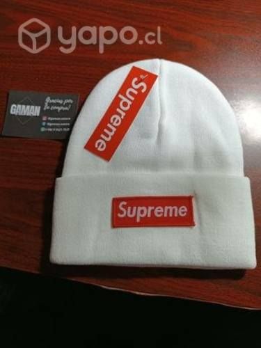 Gorro Supreme Original blanco