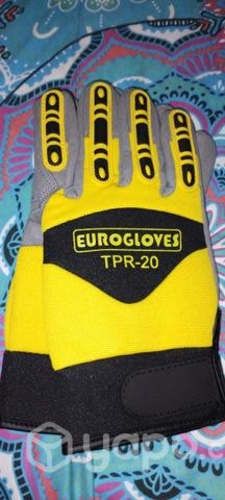 Lentes Aspen Gris, guantes Antivibracion Euroglove