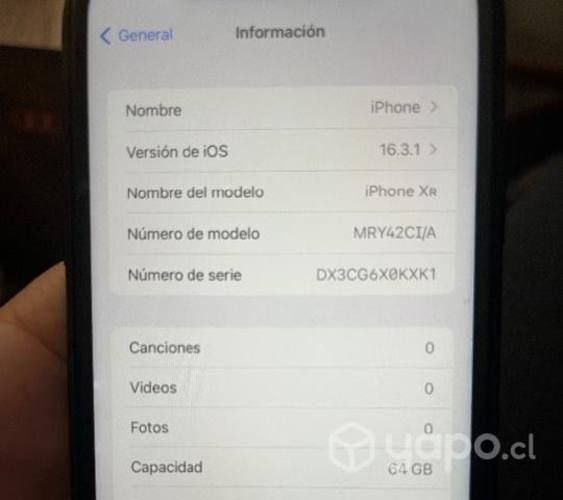 Iphone xr64gb