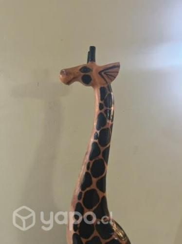 Jirafa tallada